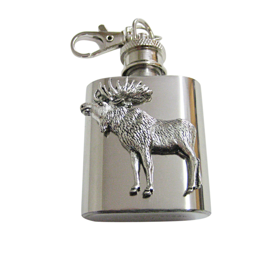 Full Moose Keychain Flask - image 1